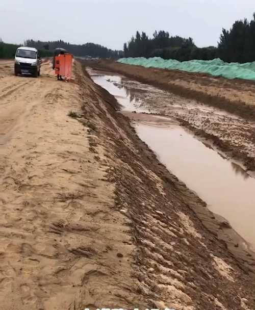 宣城广德县河道降水
